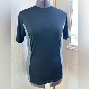 Men's Black and Gray Shirt